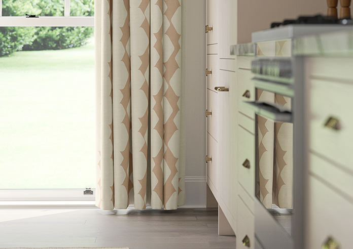 Construct, Tangerine - Made to Measure Curtains - Image 5